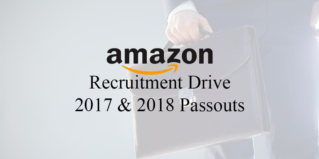 Amazon Recruitment Drive Immediate Joining