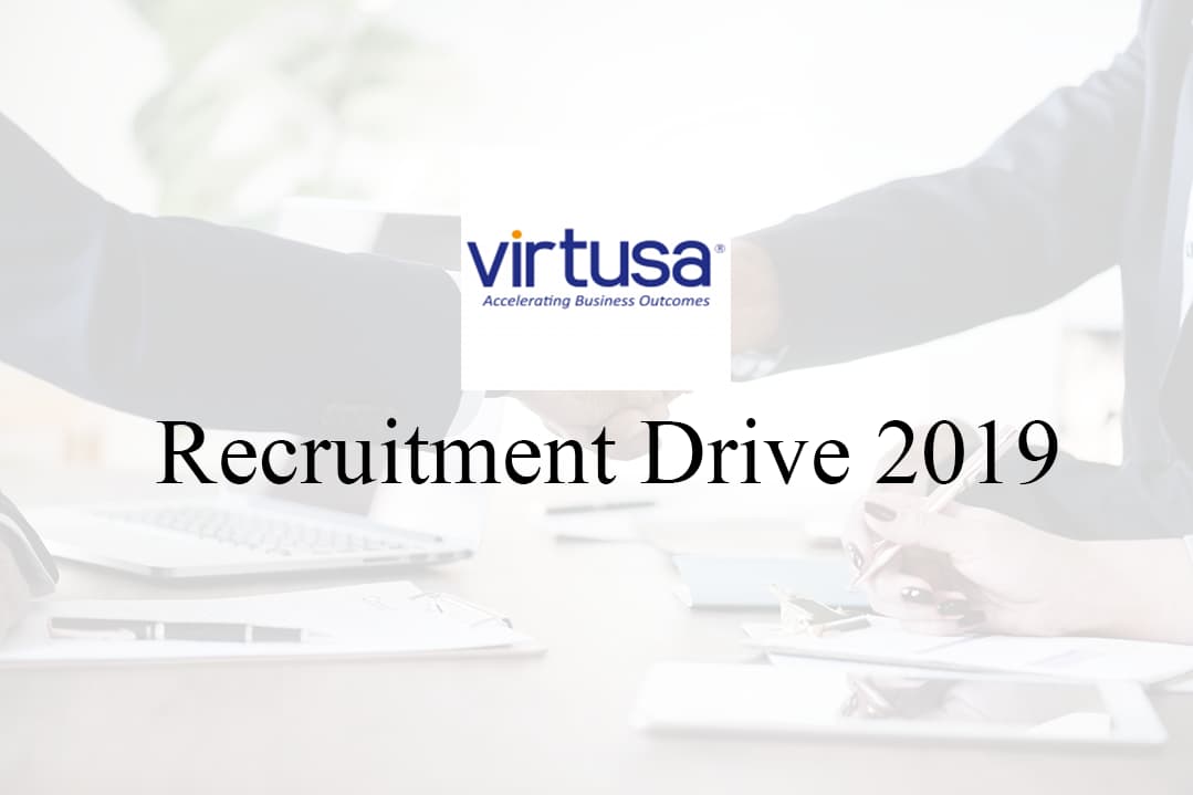 Virtusa Recruitment 2019