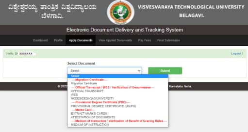 EDDTS Select Document PDC