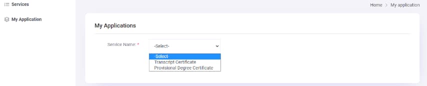 EDGS Portal Application