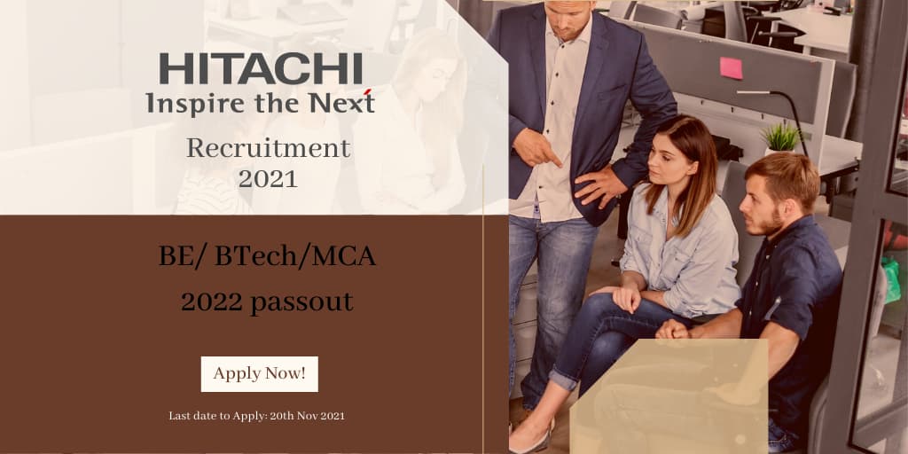 Hitachi Recruitment 2021