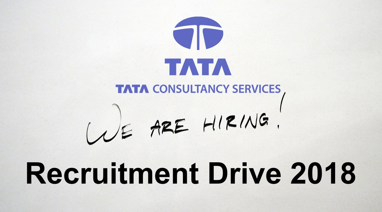 TCS Recruitment Drive 2018