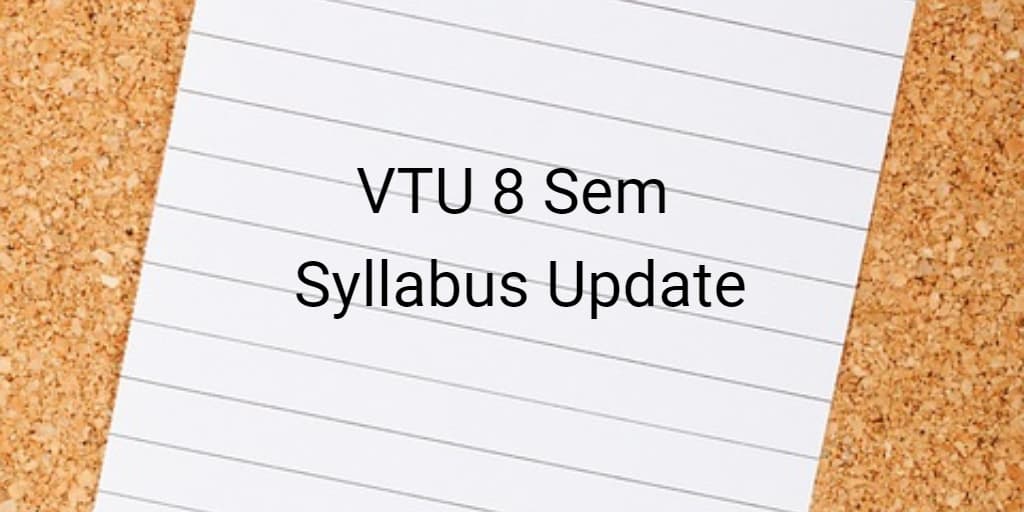 Vtu phd coursework syllabus