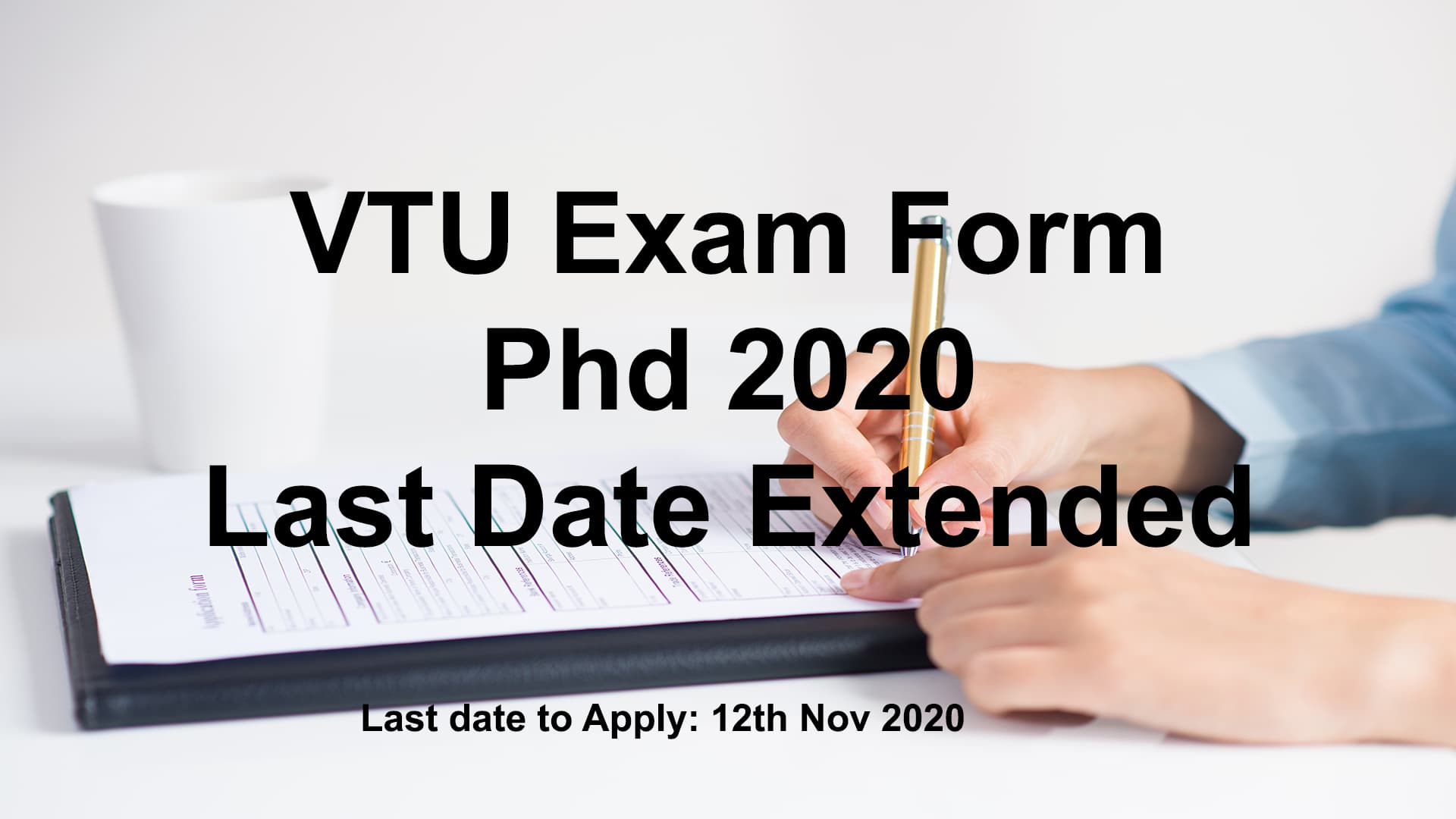 phd entrance exam vtu