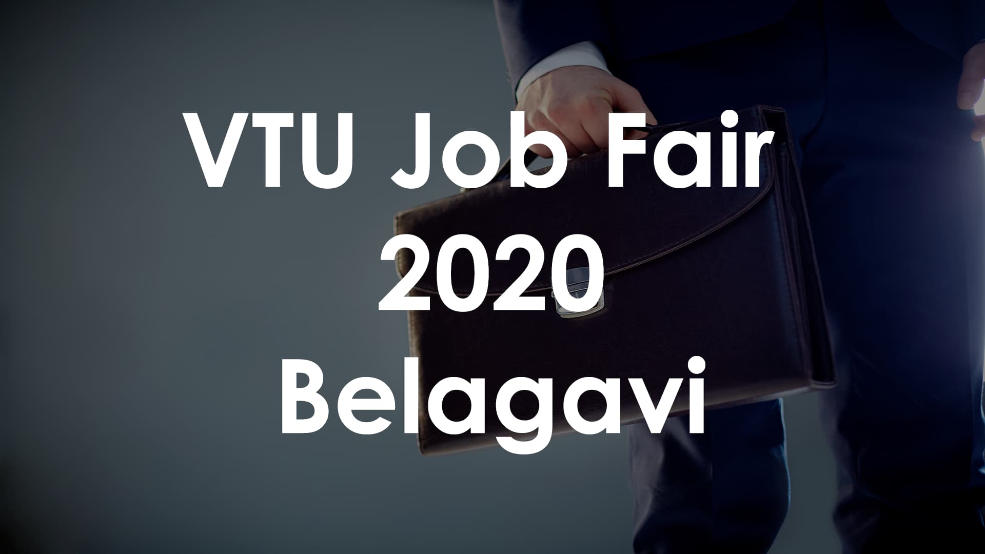 VTU Job Fair 2020