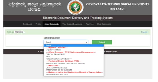 VTU PDC Apply EDDTS