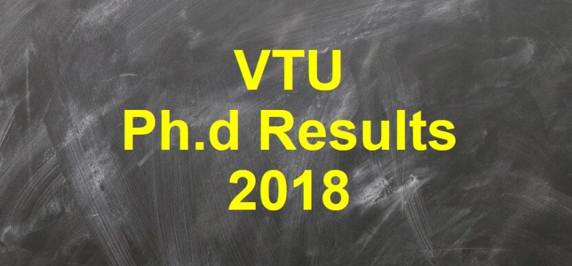 Vtu phd coursework syllabus