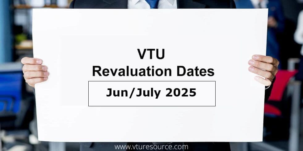 VTU Revaluation Dates 2025 Updated