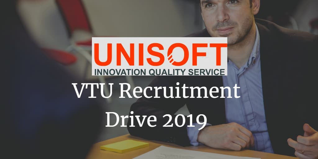 vtu-unisoft-recruitment-drive-2019