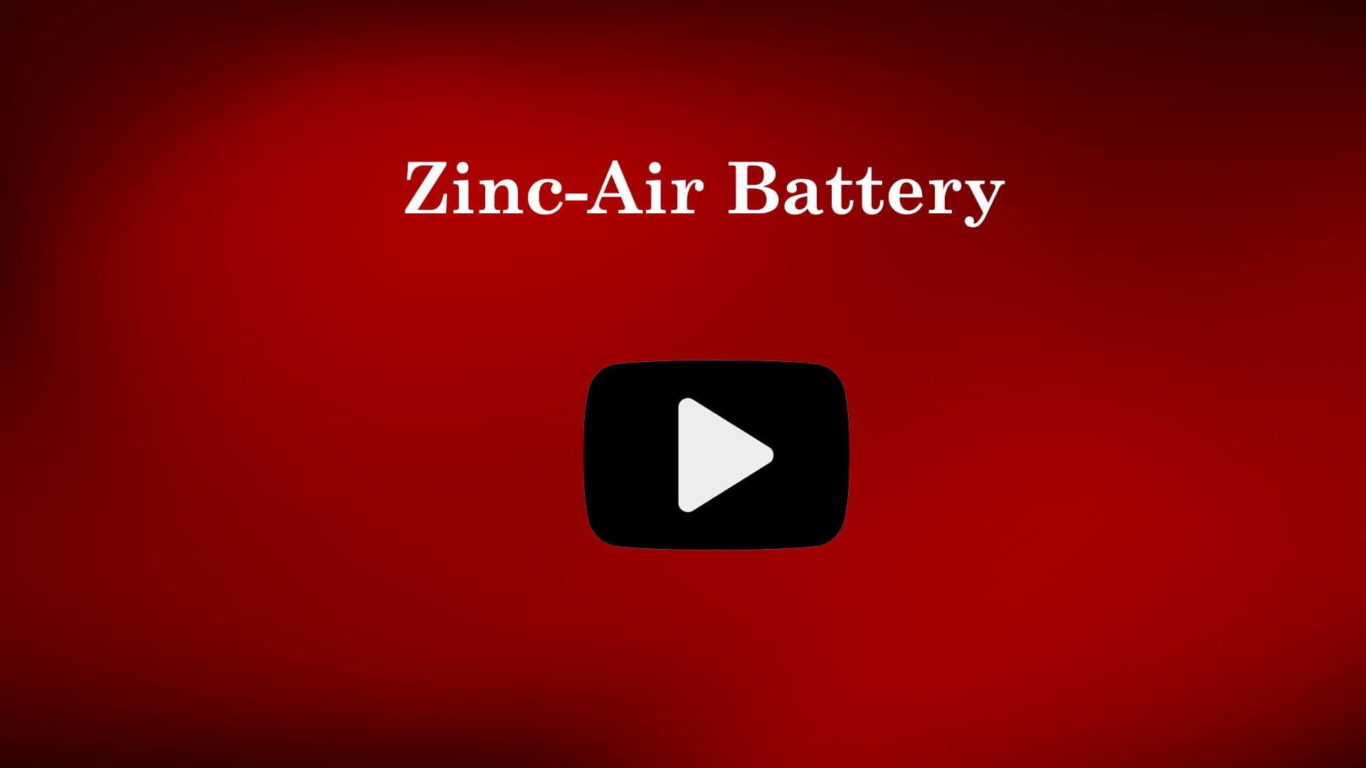 Zinc Air Battery Construction & Working | Vtu Engineering Chemistry